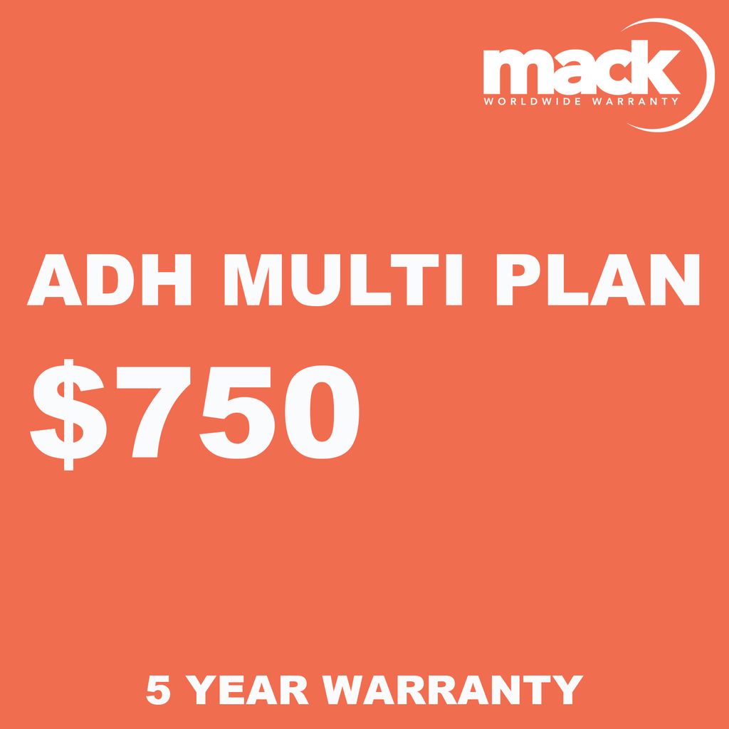 MACK 5-Year ADH Multi Plan Warranty for Laptops & Electronics - Coverage Under $750 | Perfect for Students, Professionals & Gamers