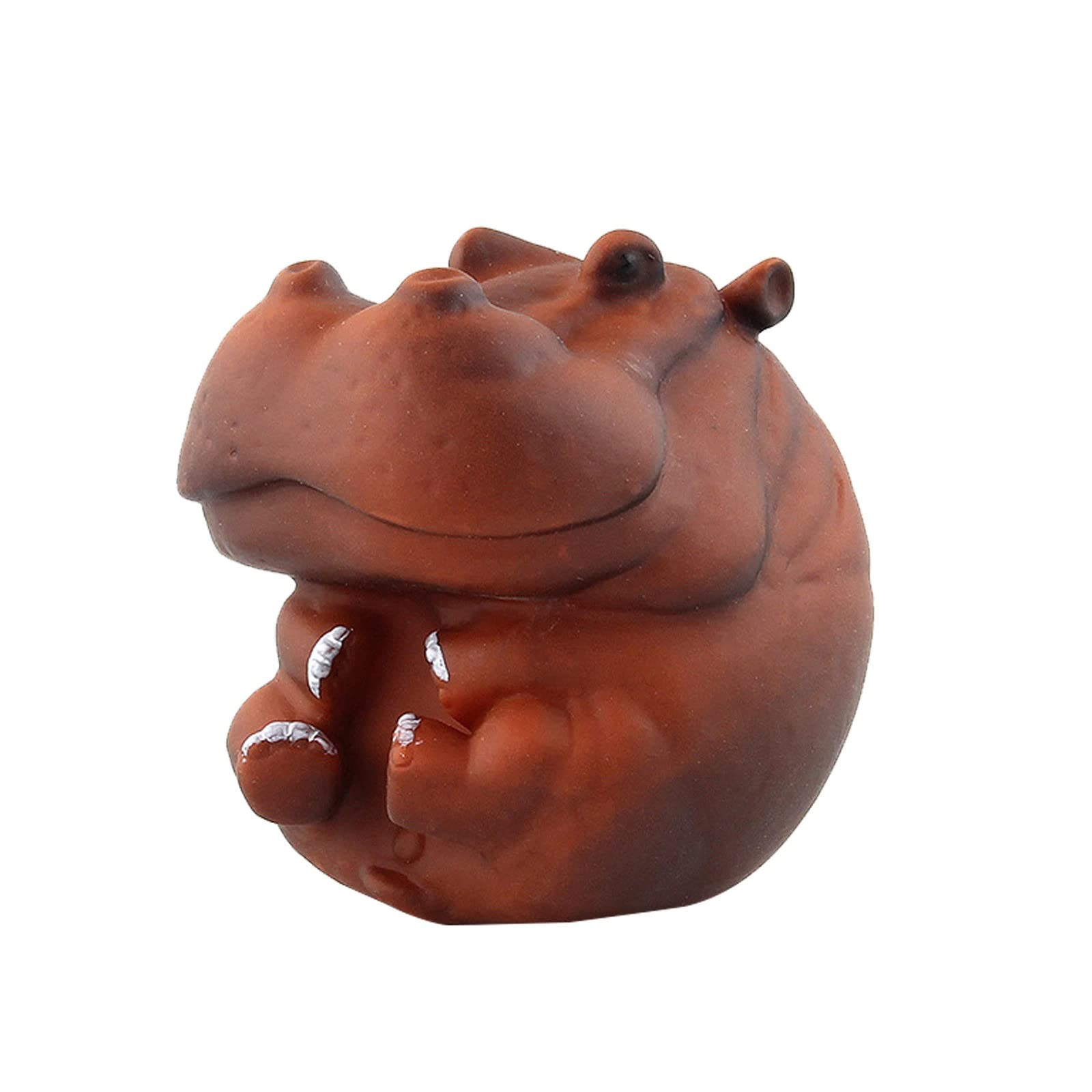 UOCUFY Slow Rising Squishy Stress Relief Toys for Adults & Kids - Soft Cloth Wristbands with Animal Design, Christmas Gifts, Anti-Anxiety Sensory Fidget Toys (Brown, One Size) - Perfect for Office, School, Travel & Relaxation