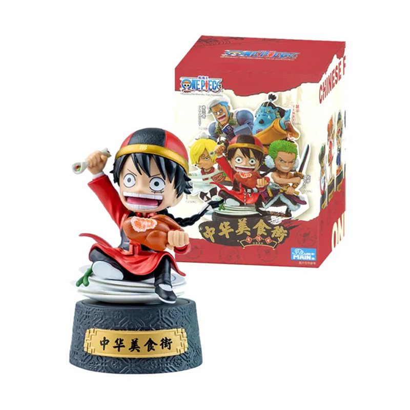 One Piece Anime Chinese Food Series Collectible Blind Box by Win Main - Perfect for Anime Fans, Collectors & Gift Giving