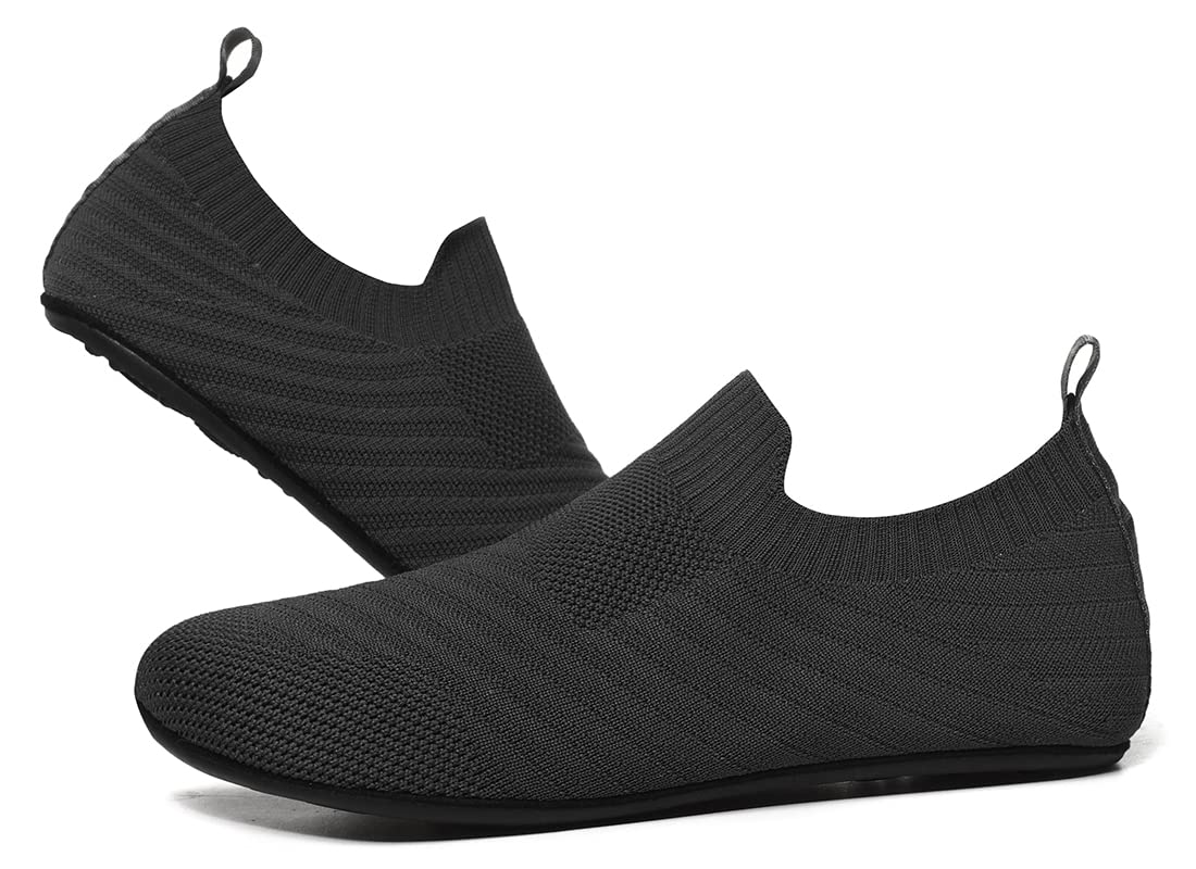 SLEVEL Lightweight Non-Slip House Slippers for Women & Men - Comfortable Indoor Home Yoga Shoes for Relaxation, Spa, and Lounge Wear