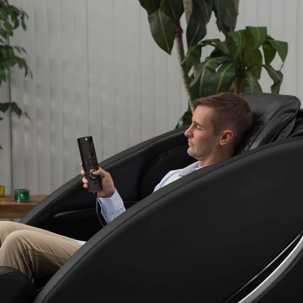 Zero Wall Heated L-Track Massage Chair for Inner Balance & Wellness - Perfect for Home, Office, and Relaxation Spaces