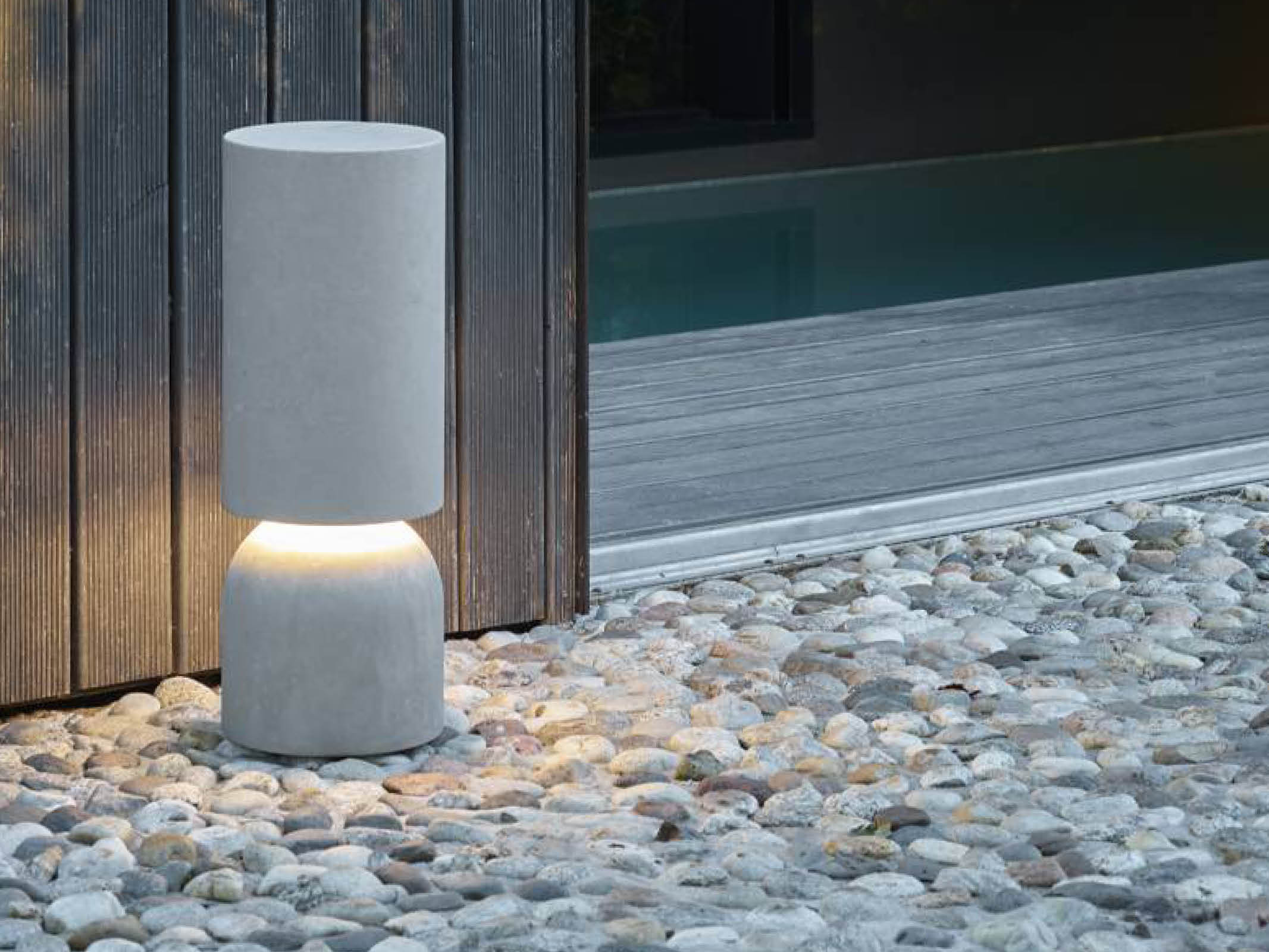 Nui Outdoor Solar LED Floor Light - Waterproof Garden Pathway Lighting for Patio, Yard, and Landscape Decoration