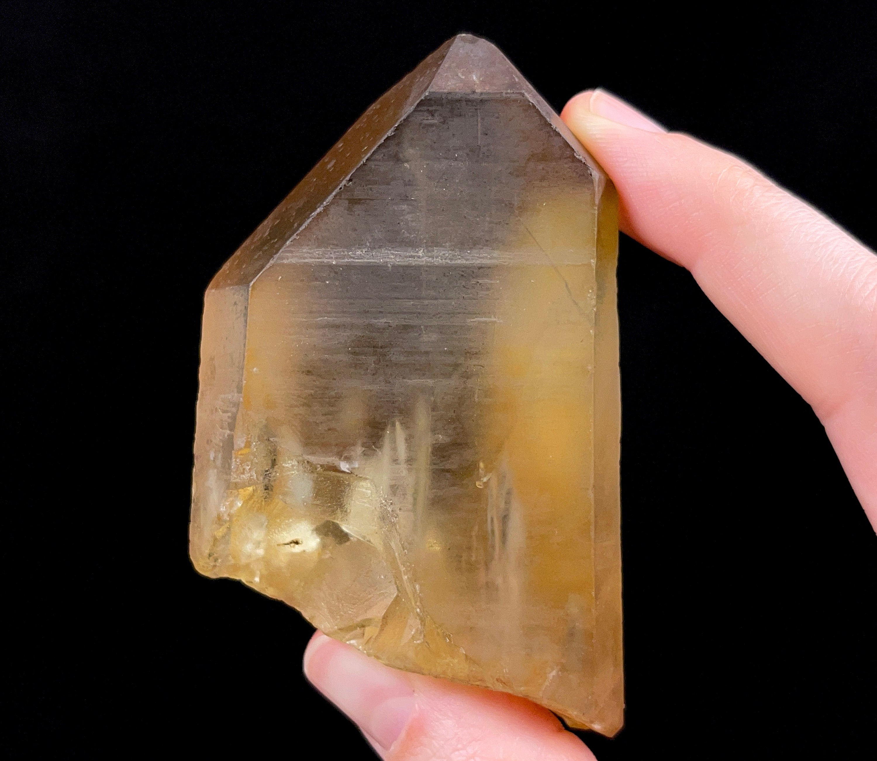 Natural CITRINE Raw Crystal Point - November Birthstone, Healing Stone for Home Decor & Meditation | Raw Crystals & Gemstones for Spiritual Healing, Chakra Balancing & Positive Energy (51864)