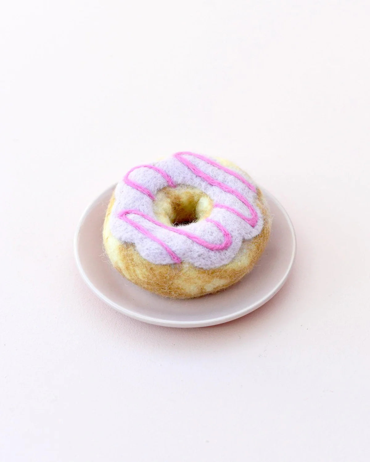 Colorful Pastel Donuts Felt Play Food Set - 12PCS Pretend Play Donut Toys for Kids, Toddlers & Preschoolers - Perfect for Tea Parties, Kitchen Role Play & Early Learning Activities