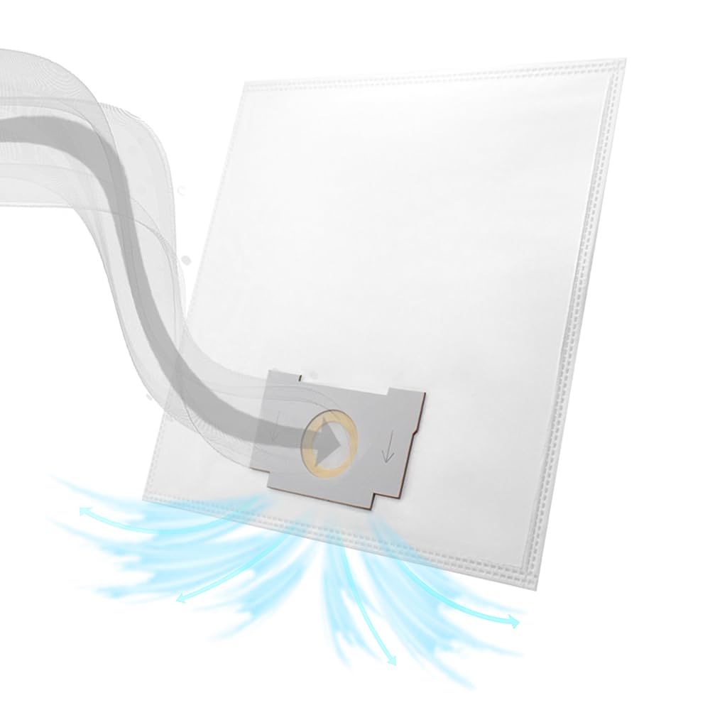 Omega APART SUPER POWER Vacuum Cleaner Replacement Bags - 40 Pack | Compatible with Various Models | Ideal for Home Cleaning & Pet Hair Removal
