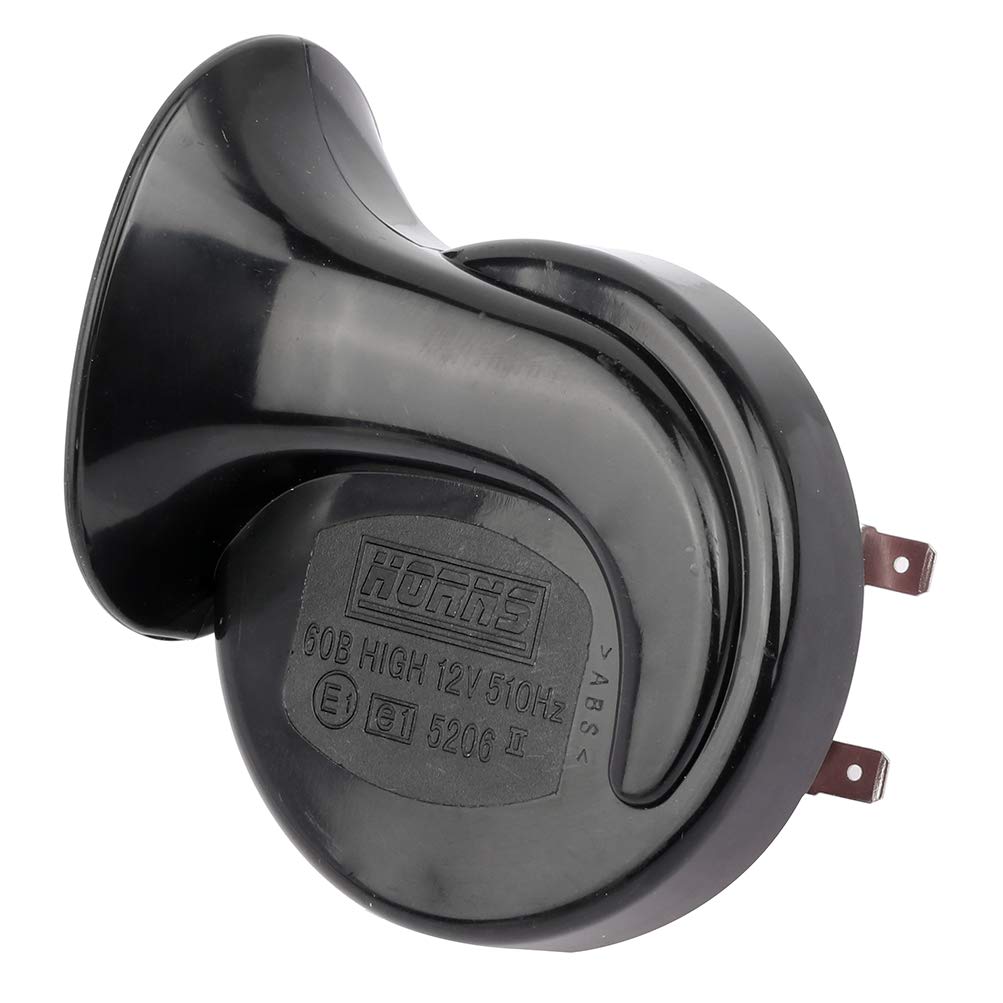 AUTOMUTO 12V 135dB Snail Air Horn - Loud Train, Car, Truck, Boat, RV & Motorcycle Air Horn - Perfect for Emergency Alerts & Vehicle Safety