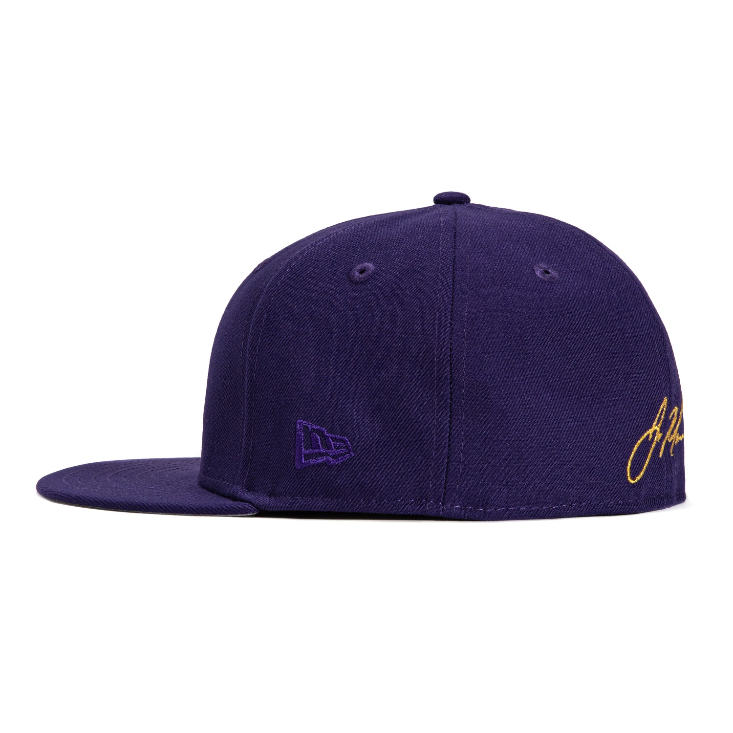 New Era 59Fifty Minnesota Twins Joe Mauer Hall of Fame Patch Hat - Purple Baseball Cap for Men - Perfect for Game Day, Fan Gear & Sports Collection
