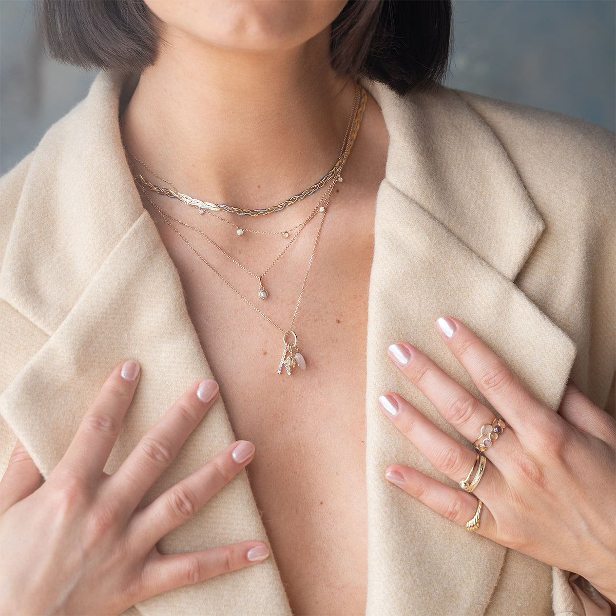 Solid Gold Soft Glow Pearl Ring - Elegant 14K Gold Pearl Jewelry for Women | Perfect for Weddings, Anniversaries & Special Occasions