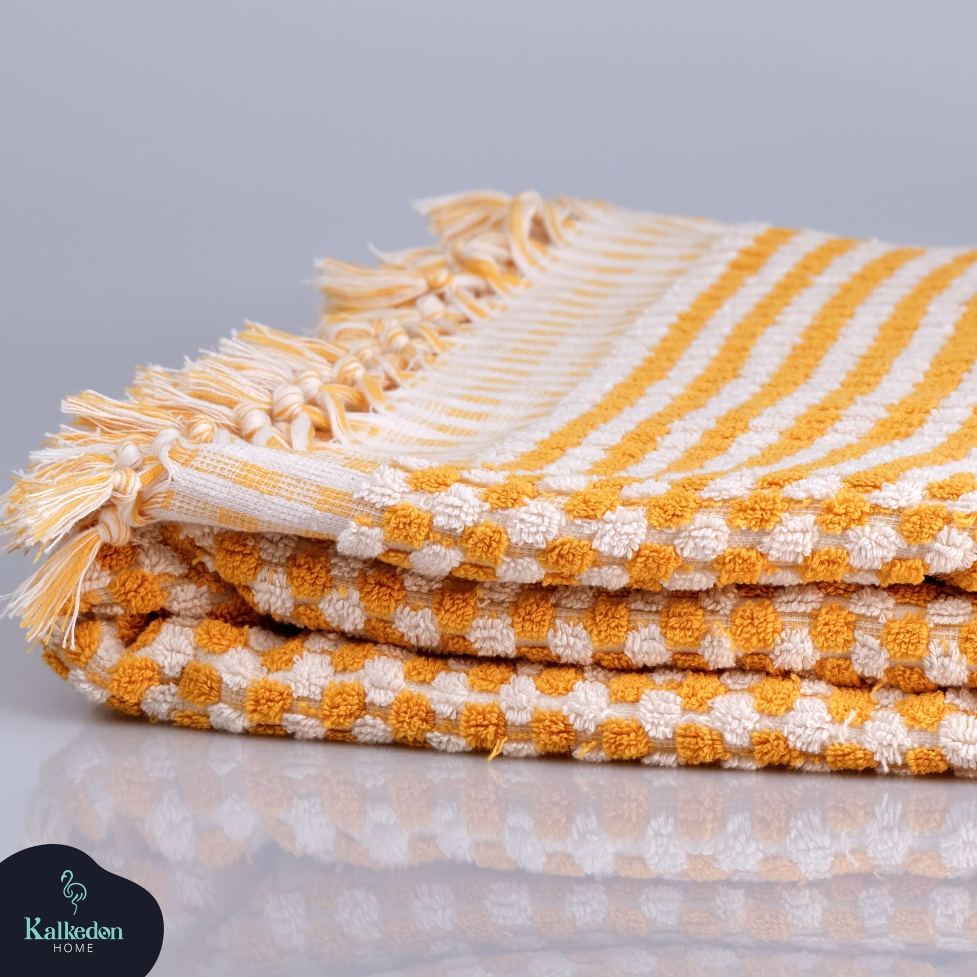 Premium Organic Turkish Cotton Bath Towels - Extra Large 70