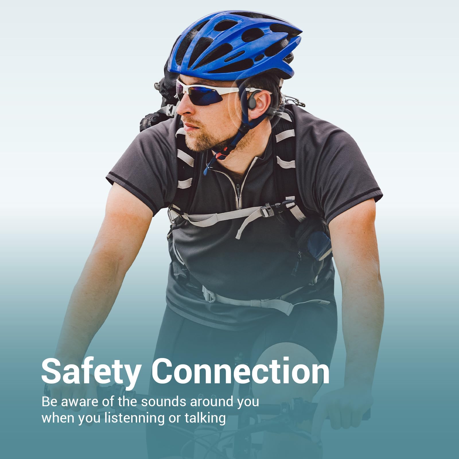 **Wireless Bone Conduction Headphones IP68 Waterproof Bluetooth 5.3 – 32GB MP3 Player, Open Ear Sports Earphones for Swimming, Running, Cycling & Driving – Perfect for Workouts, Commuting & Outdoor Adventures**
