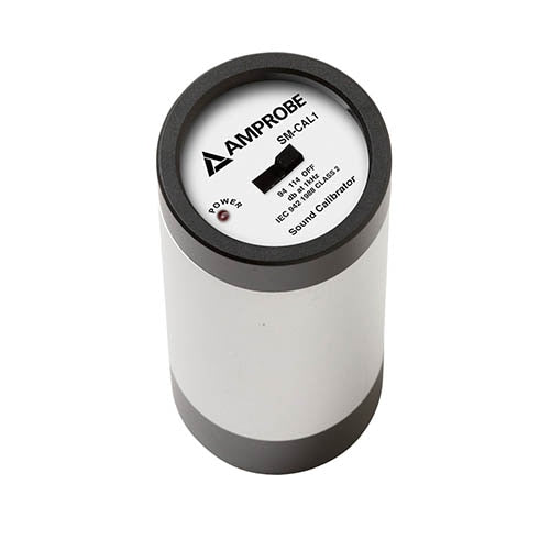 Amprobe SM CAL1 Sound Level Calibrator - 94dB & 114dB Range - Professional Noise Measurement for Industrial, Construction & Workplace Safety Testing