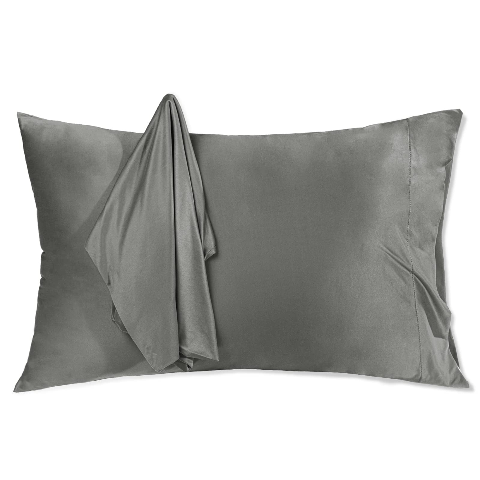 2 Pack Micro Jersey Knit Stretch Pillowcases Standard Size 20