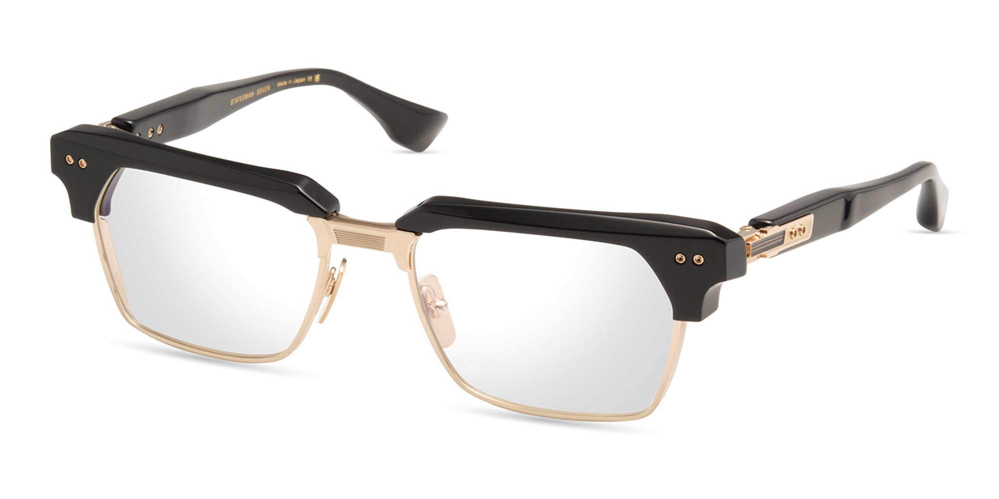 Dita Statesman Seven DTX443 Sunglasses - Polarized Aviator Style for Men & Women - Perfect for Driving, Travel & Outdoor Activities