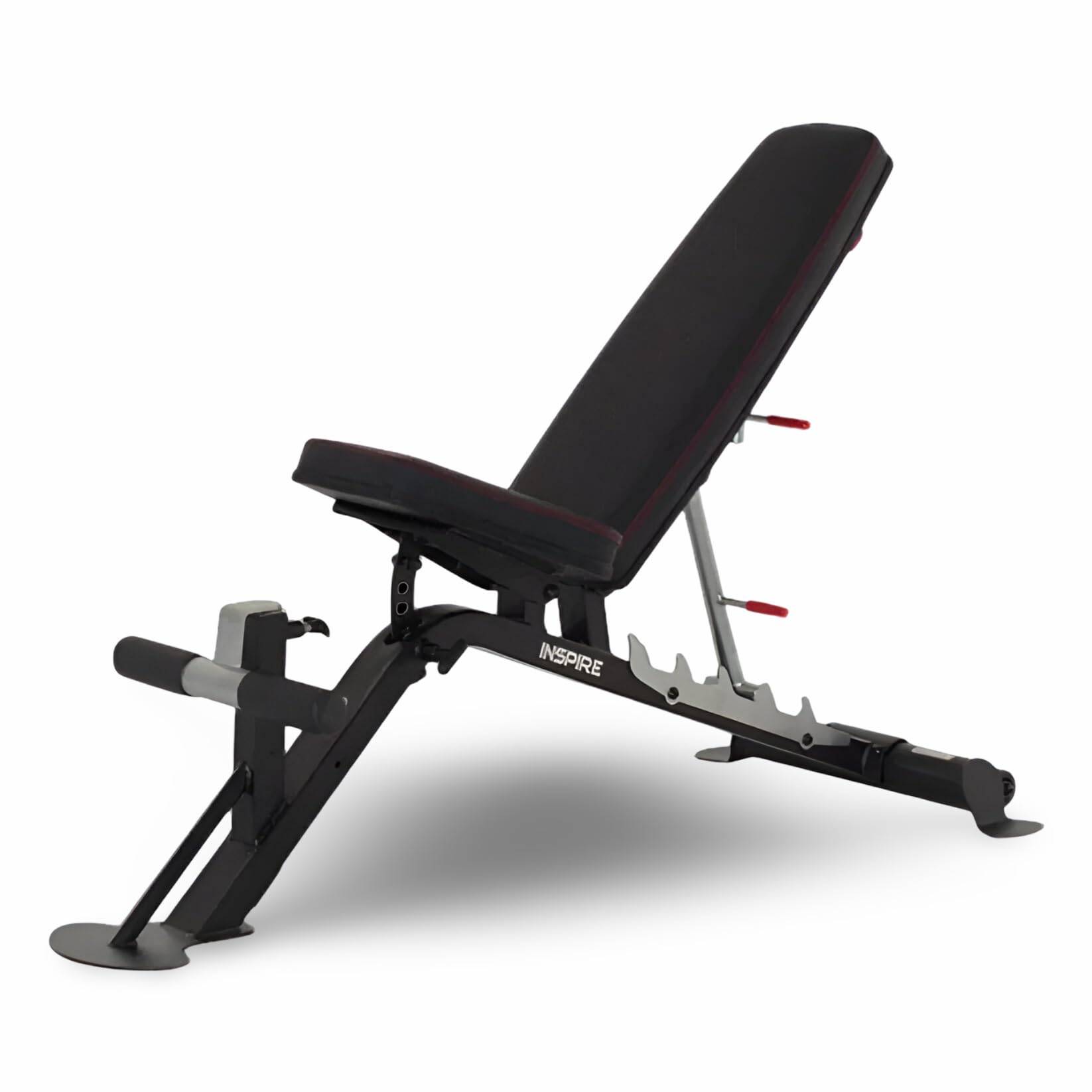 Inspire Fitness Adjustable Weight Bench for Home Gym - Multi-Position Workout Bench for Weightlifting, Abs & Full-Body Training - Decline, Flat & Incline Exercise Bench - Perfect for Home Workouts, Strength Training & Fitness Routines