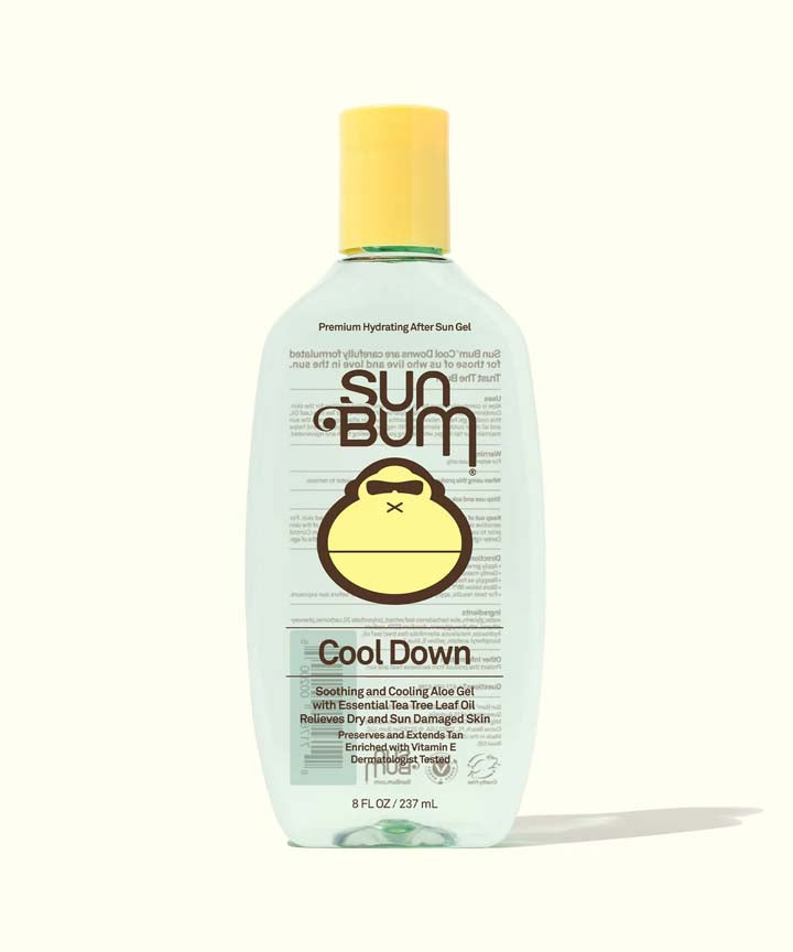 After Sun Cool Down Gel - Soothing Aloe Vera Gel for Sunburn Relief & Skin Hydration | Perfect for Post-Sun Exposure, Beach Days & Summer Skin Care