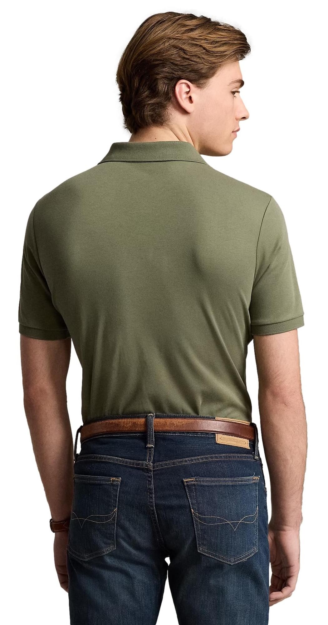 Ralph Lauren Men's Interlock Polo Shirt - Classic Cotton Knit Casual Shirt for Golf, Business & Everyday Wear | Premium Quality Polo T-Shirt for Men