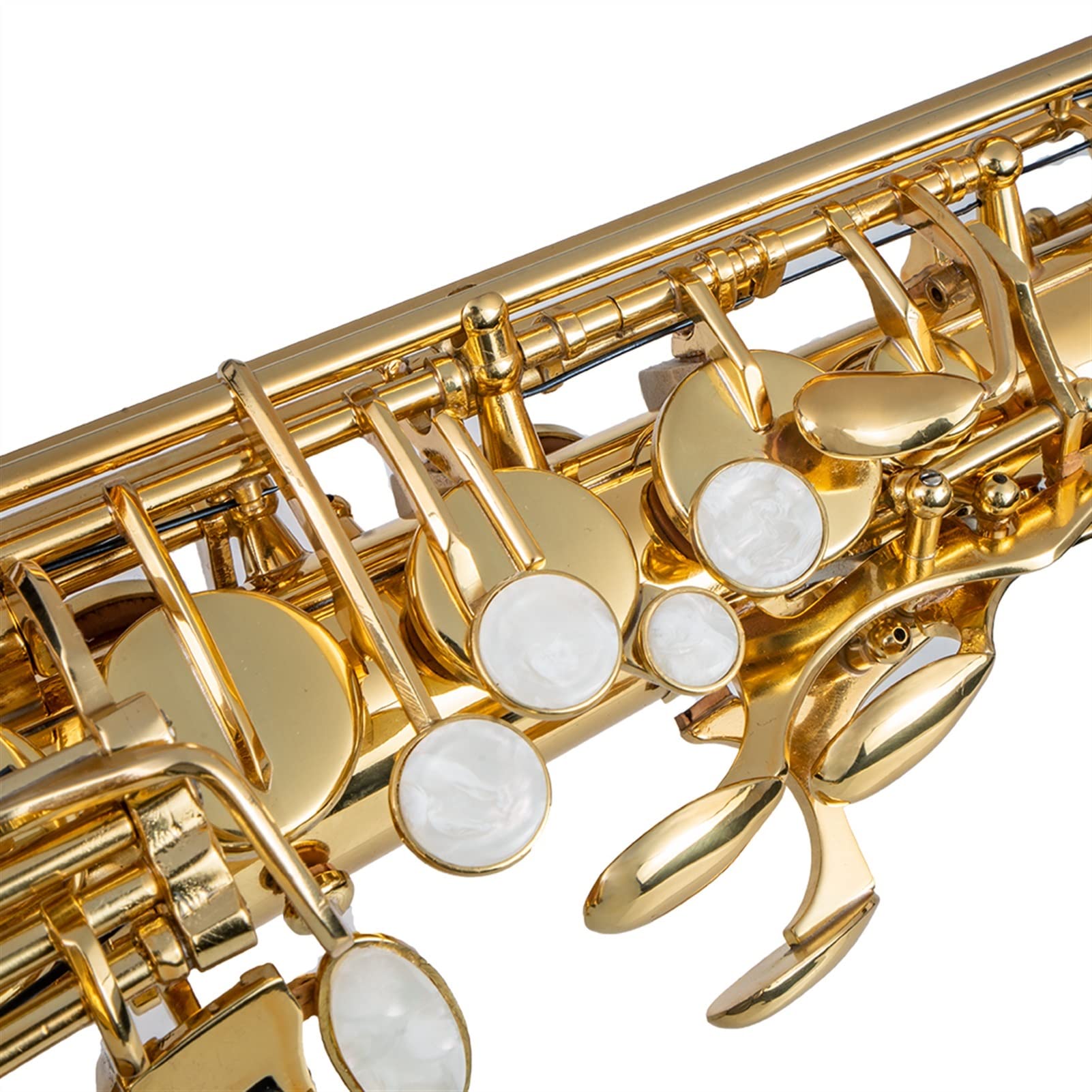 **Professional Alto Saxophone E Flat Gold Lacquer Kit for Beginners – Includes Cleaning Cloth, Mouthpiece, Cork Grease, Reeds, Gloves & Carry Case – Perfect for School Bands, Music Lessons & Practice**
