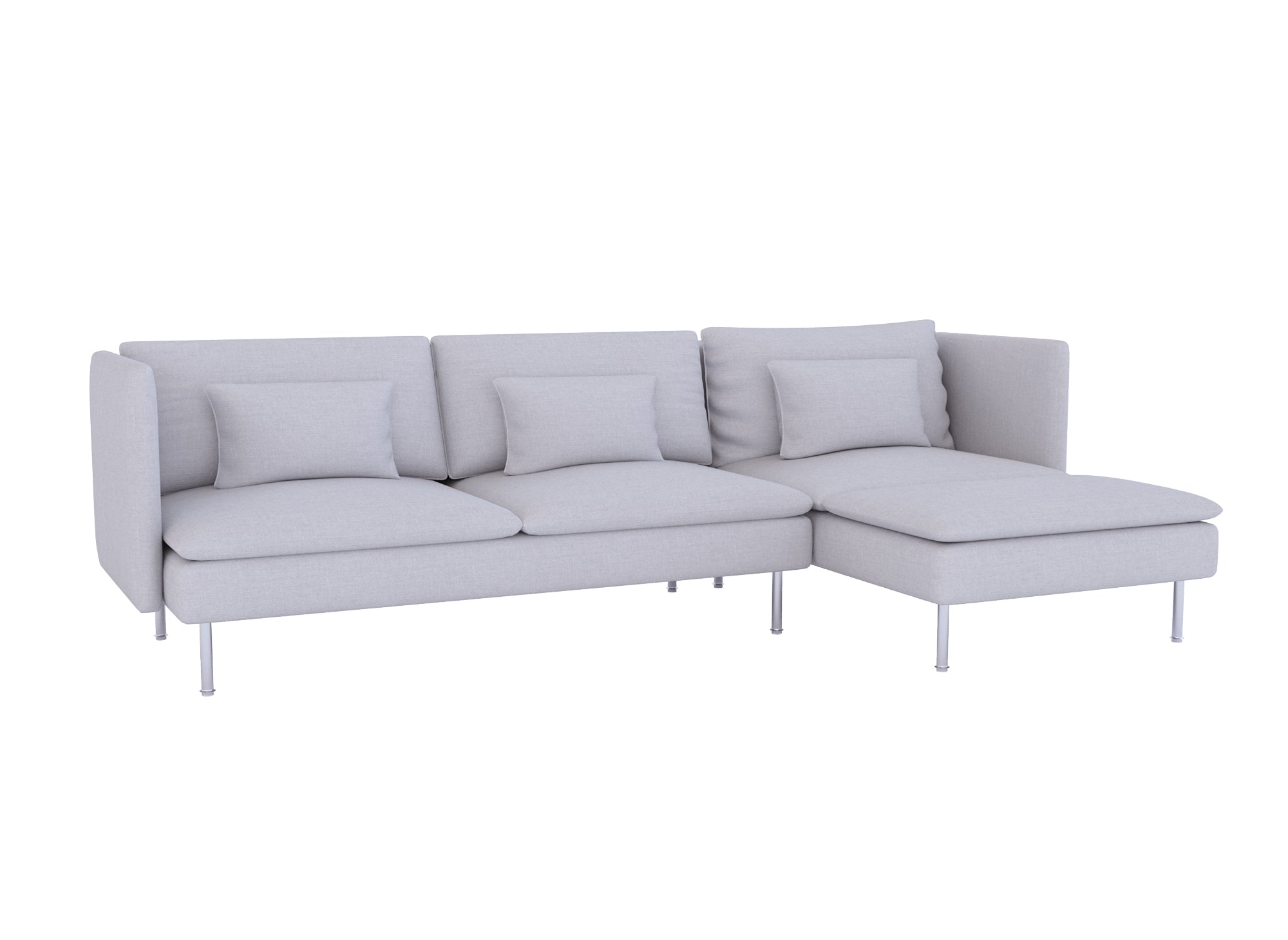Soderhamn Sofa with Chaise Cover - Durable & Stylish Furniture Slipcover for Living Room, Perfect for Home Decor & Comfortable Lounging