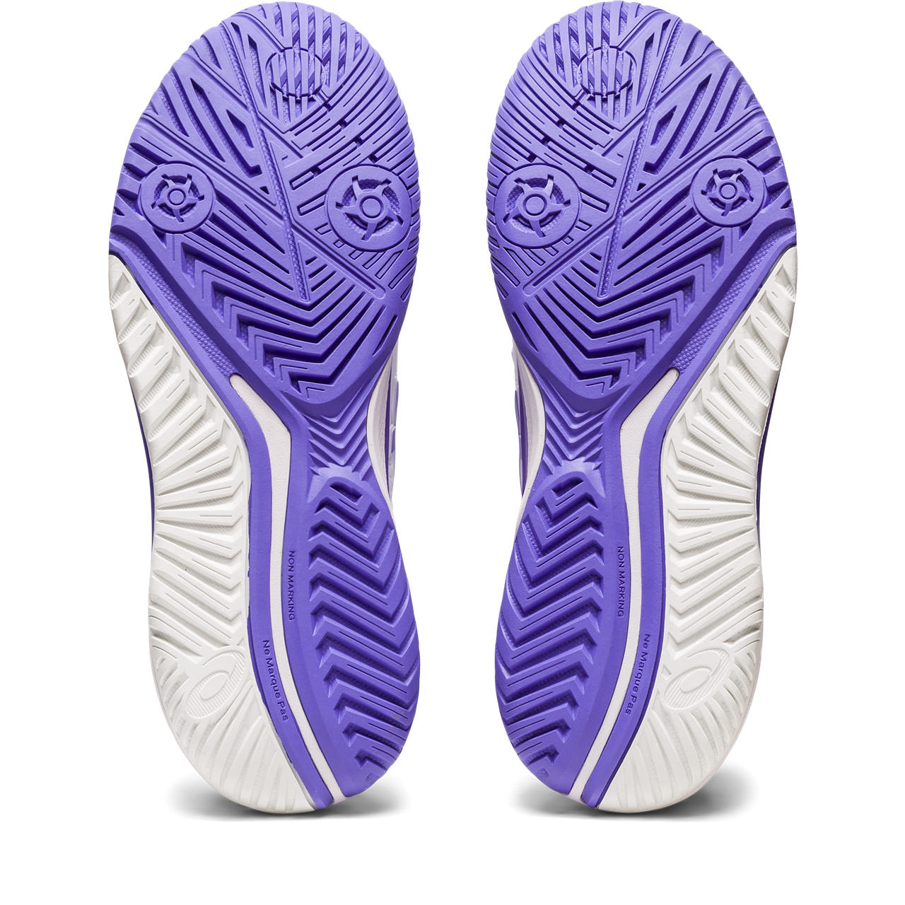 ASICS Gel Resolution 9 Women's Tennis Shoes - White/Amethyst | High-Performance Court Shoes for Women | Perfect for Competitive Tennis & Indoor Court Sports
