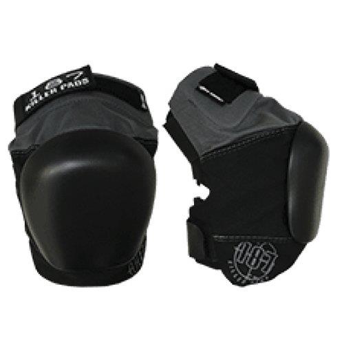 187 Pro Derby Knee Pads - Black/Grey - Protective Skateboarding Gear for Roller Derby, Skateboarding & Extreme Sports - Durable Knee Protection for Adults & Teens