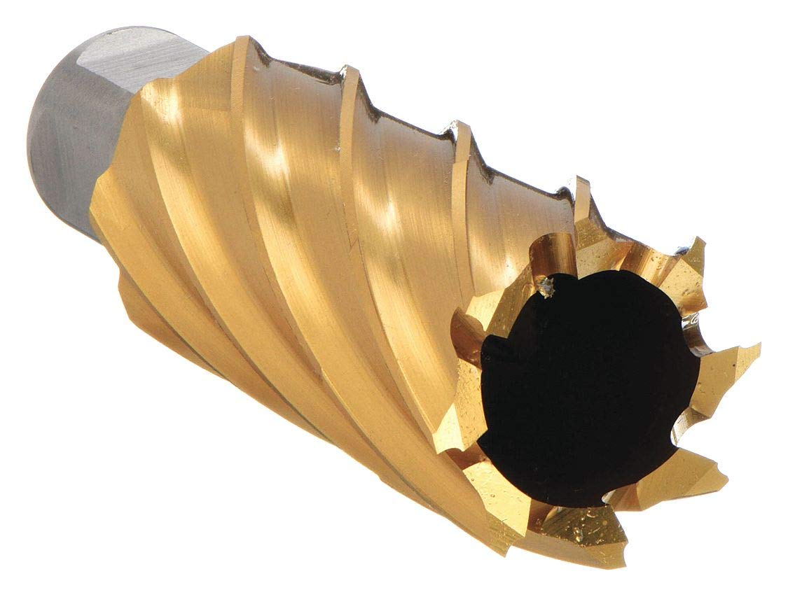 High-Speed Steel M42 TiN Coated Annular Cutter - 3/4