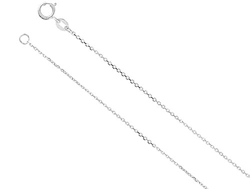 Rhodium-Plated Sterling Silver White Agate CZ 'Dew of Heaven' Tear Drop Pendant Necklace for Women - 18