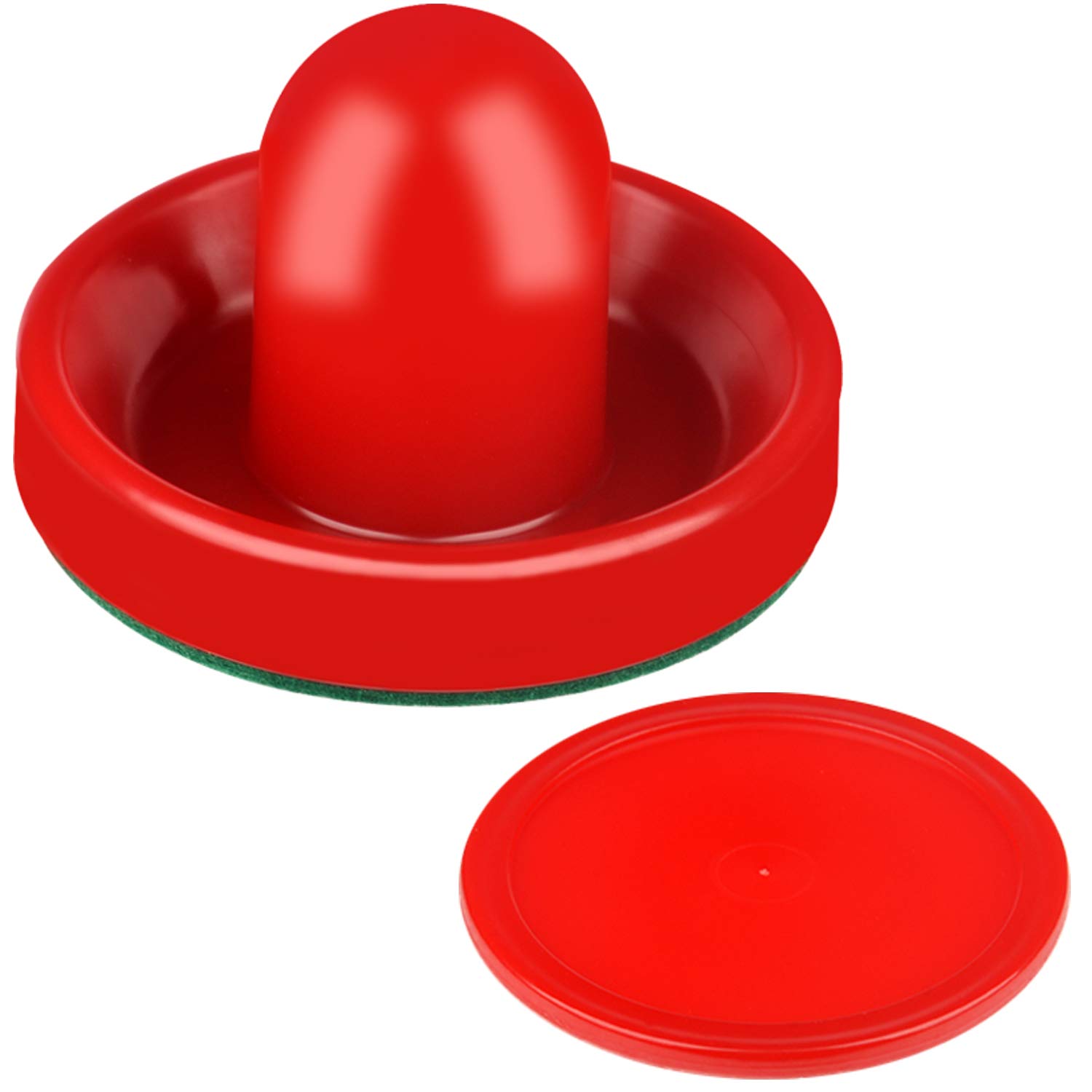 Air Hockey Striker & Puck Set - 4 Strikers, 4 Pucks for Game Tables - Perfect for Family Game Nights