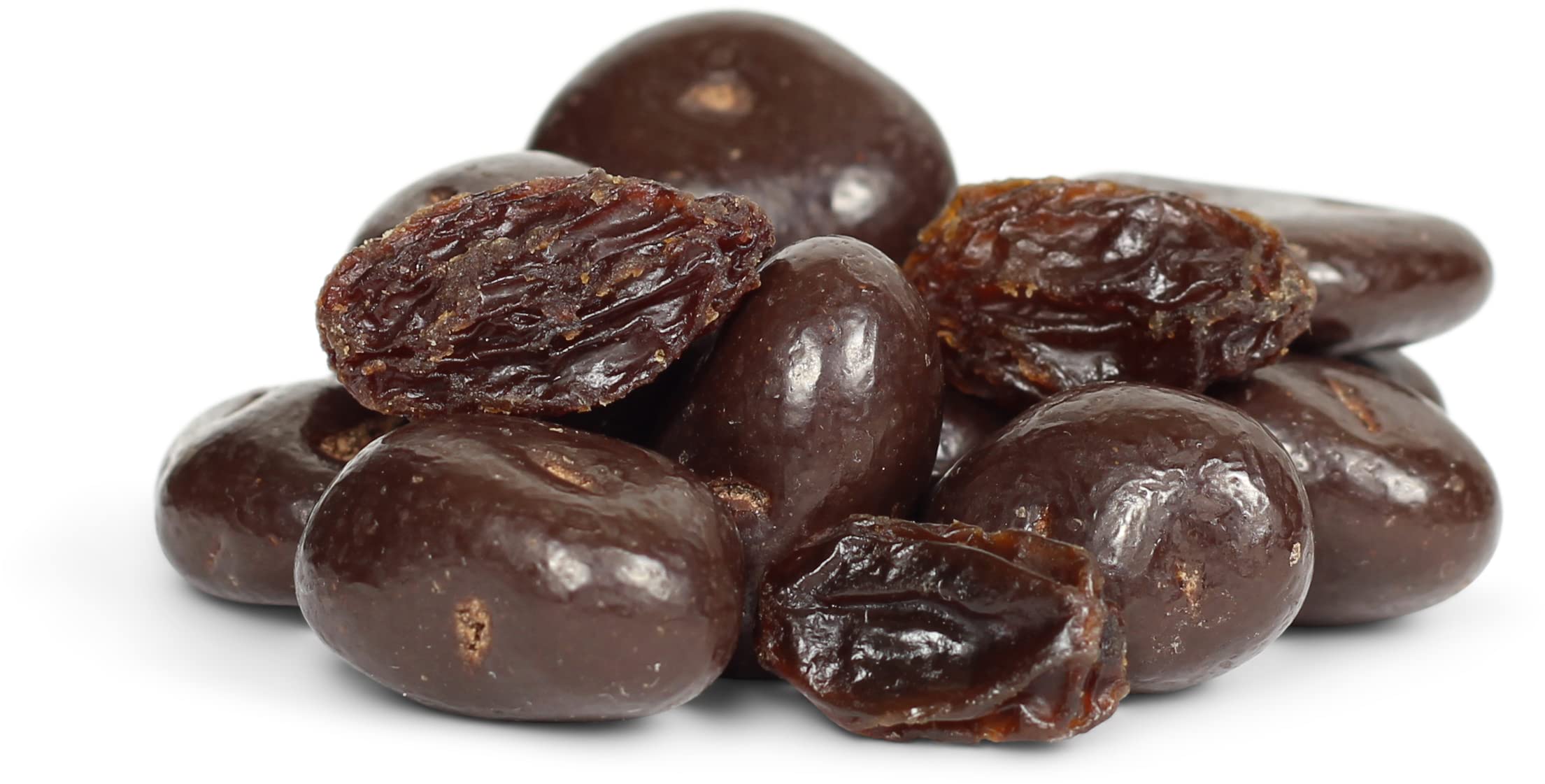 Gourmet Dark Chocolate Covered Raisins - 1 Lb Bulk Bag (16 Oz) | Vegan, Kosher, USA Made | Healthy Dried Fruit Snack for Parties, Gifts & Office Treats | Its Delish Premium Chocolate Raisin Candy