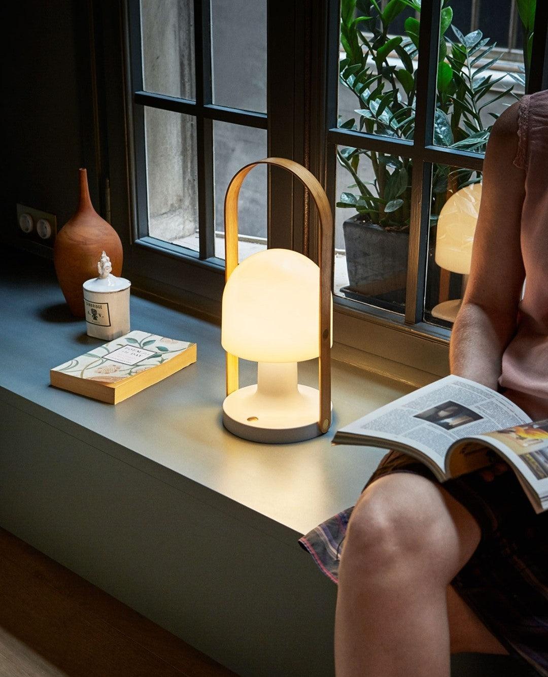 Follow Me Table Lamp - Adjustable LED Desk Light for Reading, Working & Studying - Perfect for Home Office, Bedroom & Dorm Room
