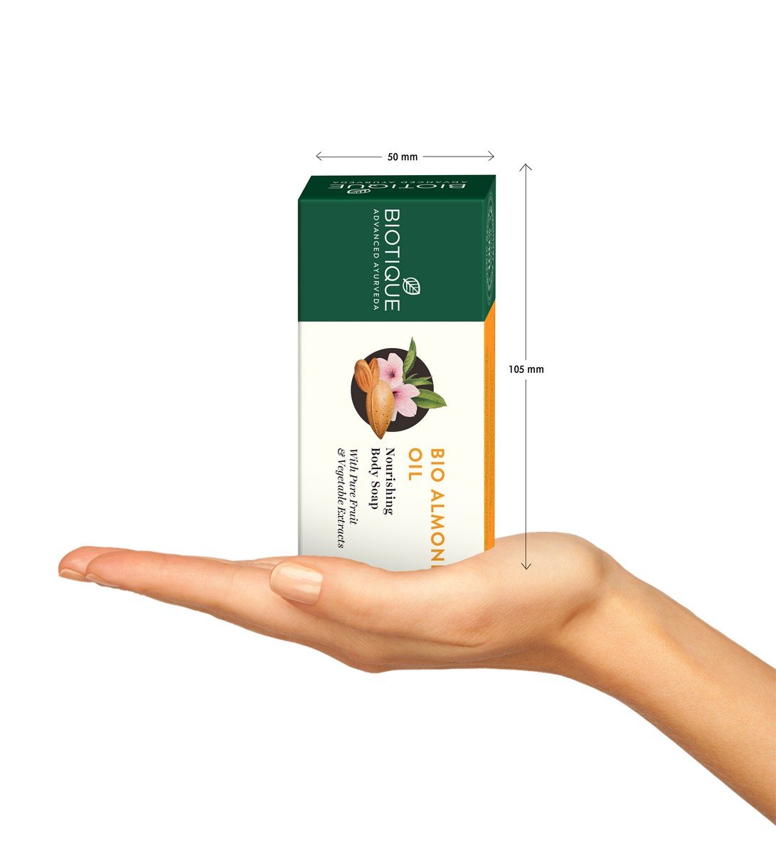 Biotique Almond Oil Nourishing Body Soap & Bio Orange Peel Revitalizing Body Soap - 150g Each | Natural Moisturizing & Exfoliating for Dry & Sensitive Skin | Perfect for Daily Shower & Spa Relaxation