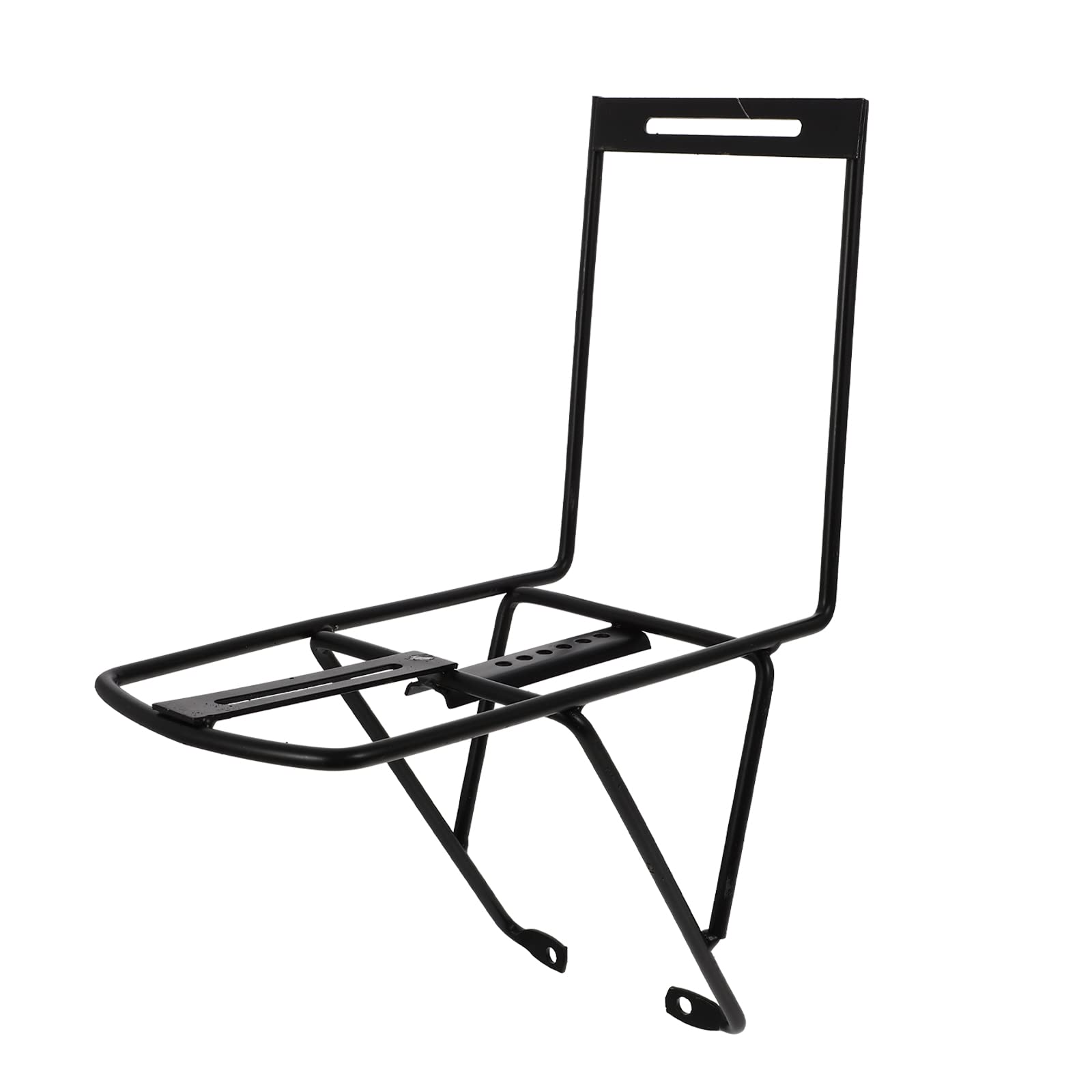 Universal Steel Front Bike Basket - Heavy Duty Mountain Bicycle Front Rack for Commuting, Grocery Shopping & Outdoor Adventures