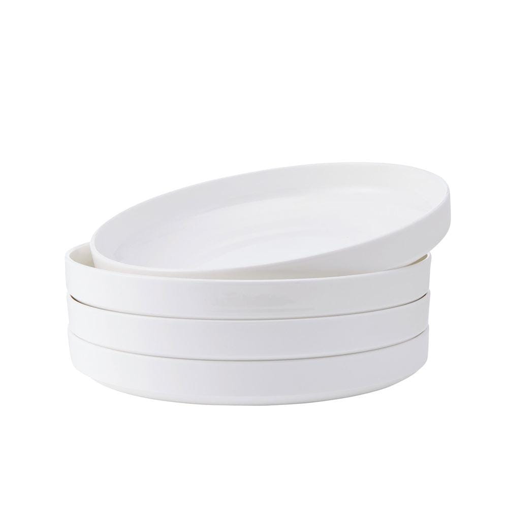 Macie 12-Piece Dinnerware Set - Service for 4 People - Elegant Porcelain Plates, Bowls & Mugs - Perfect for Family Dinners, Entertaining Guests & Daily Use