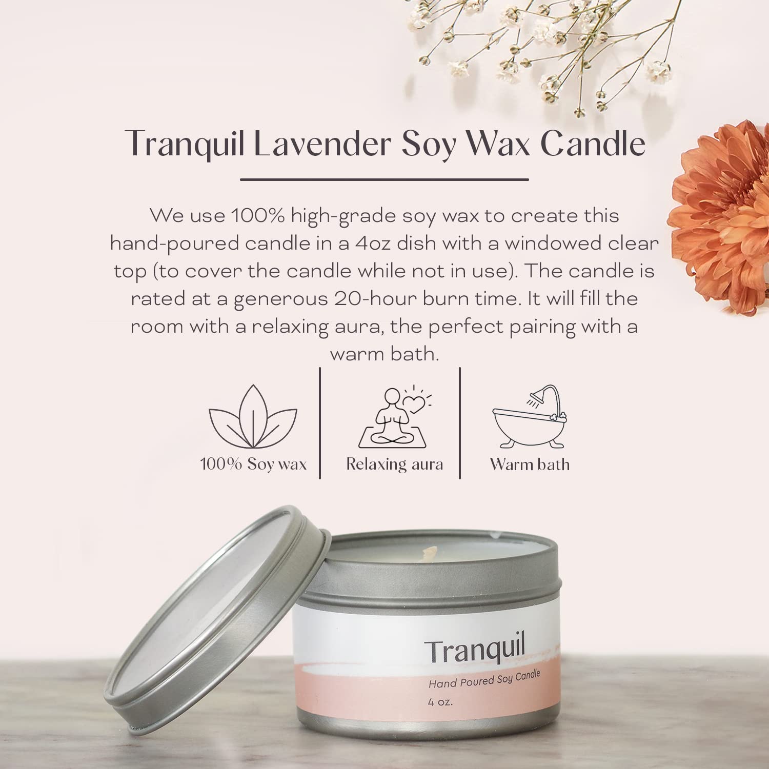Dear Ava Organic Spa Gift Set for Women - Luxury Anti-Stress Bath & Body Care Kit with Heartfelt Card - Perfect Birthday, Cancer Support & Self-Care Relaxation Gift - Ideal for Home Spa Nights & Thoughtful Present Giving