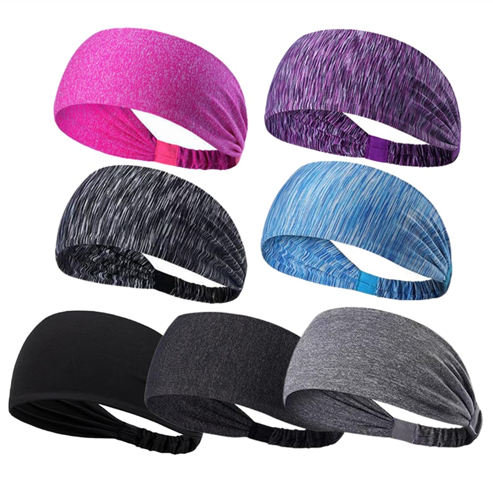 Ligart Women's Moisture Wicking Workout Headbands - Breathable & Quick Dry Sports Sweatbands for Yoga, Running, Cycling, Fitness & Active Lifestyle - Stay Comfortable During Workouts & Outdoor Activities
