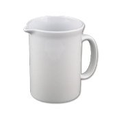 Custom Sublimation Porcelain Pitcher - Personalized White Ceramic Pitcher for Drinks, Water & Juice - Perfect for Home, Kitchen, Restaurants & Gifts