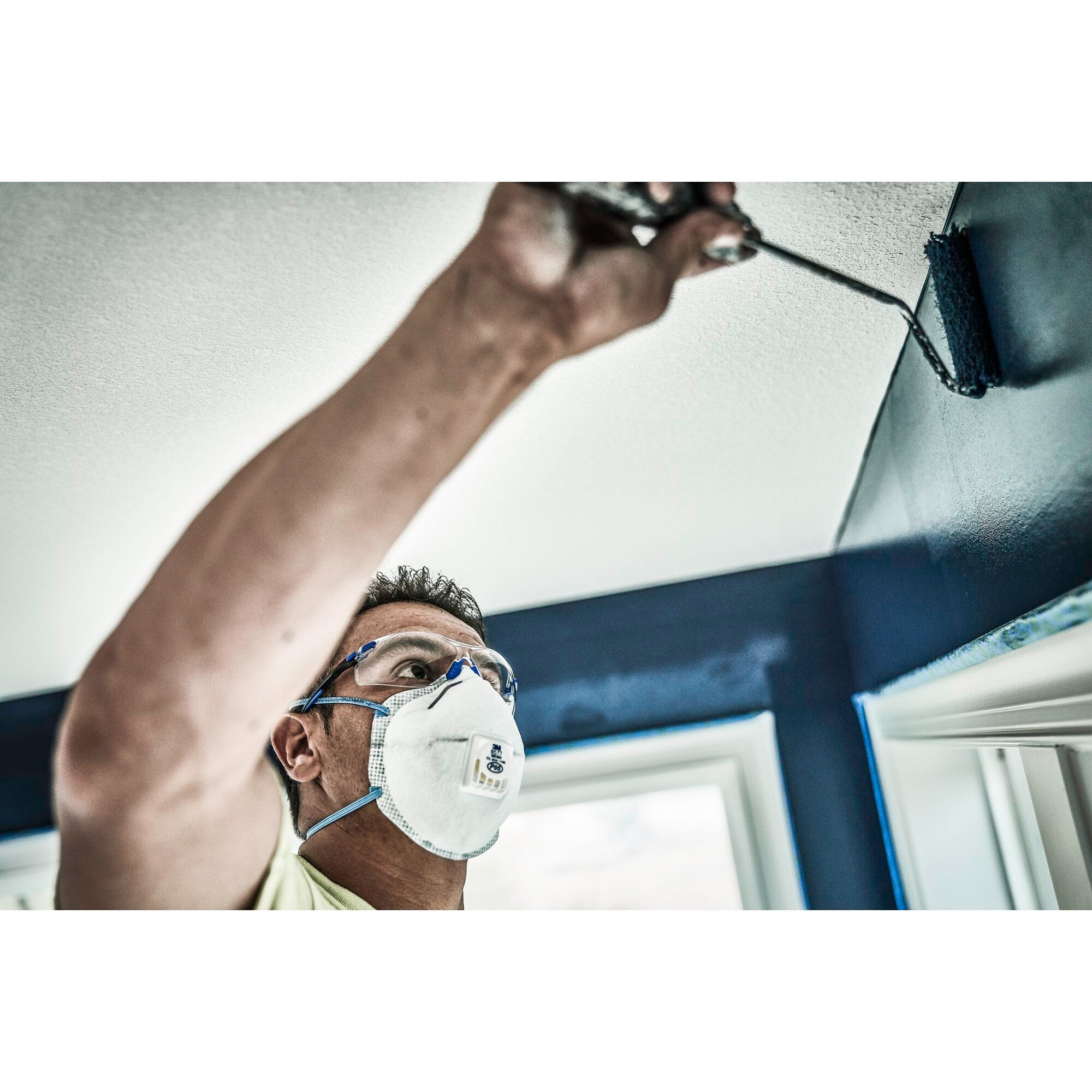 3M Chemical Odor Valved Respirator 8577C2 DC PS - 2-Pack for Paint Fumes, Solvents & Industrial Work Safety