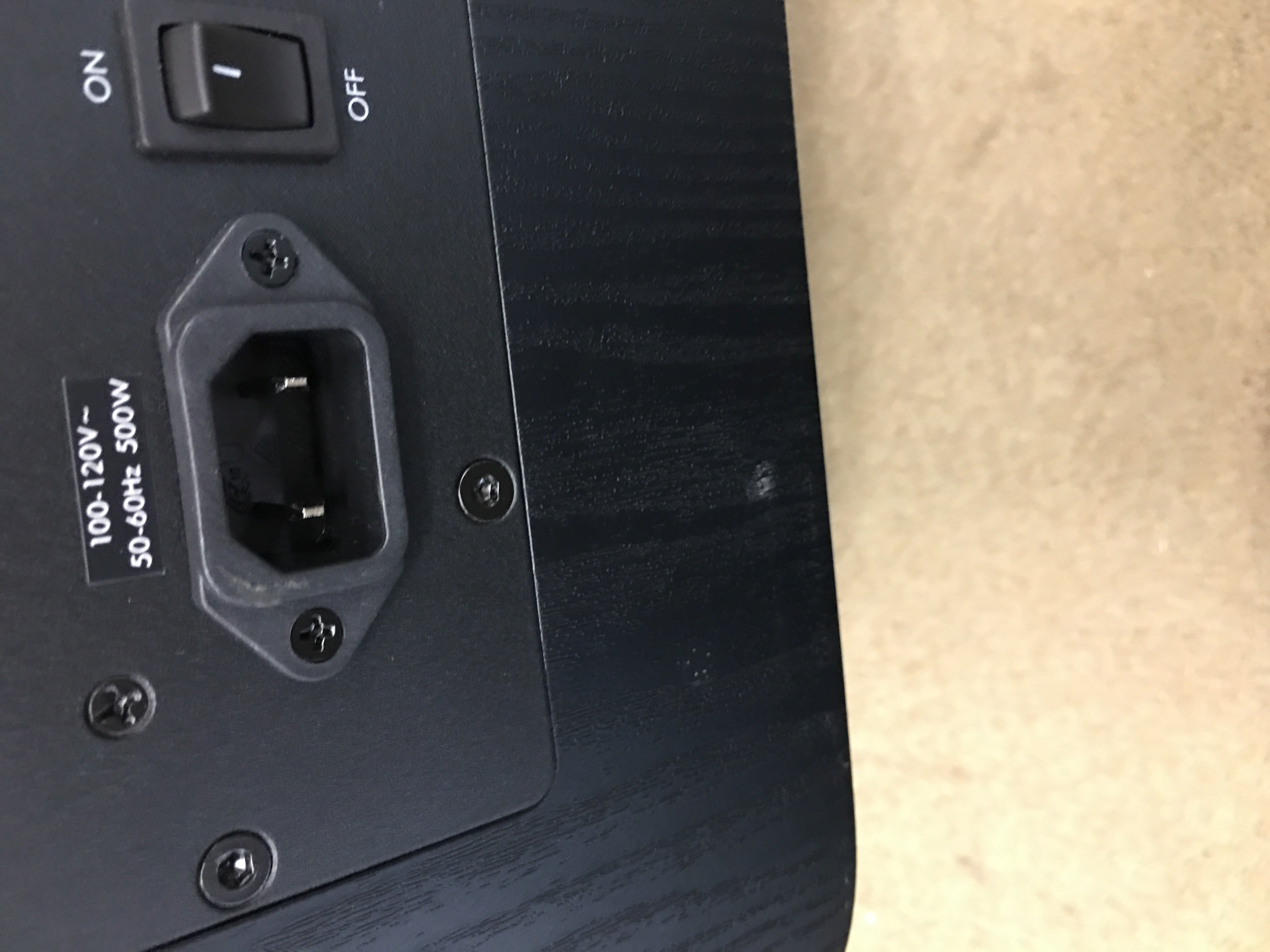 SB 2000 Premium Black Ash Wood Outlet Cover - 1287 Series | Durable & Stylish Electrical Outlet Protector for Home, Office & Commercial Use