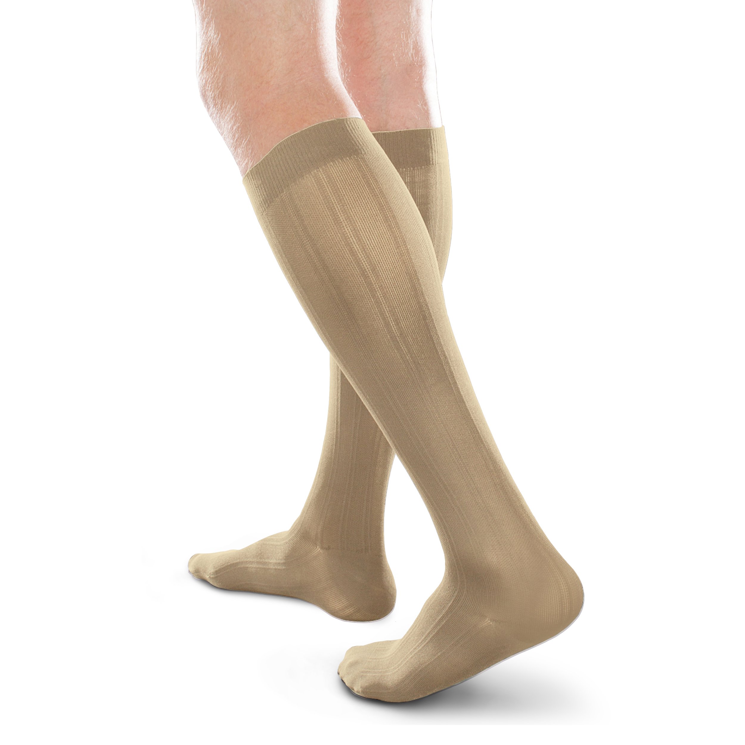 Ease Opaque Men's Compression Socks 30-40mmHg - Firm Support for Circulation & Comfort - Perfect for Work, Travel & Sports