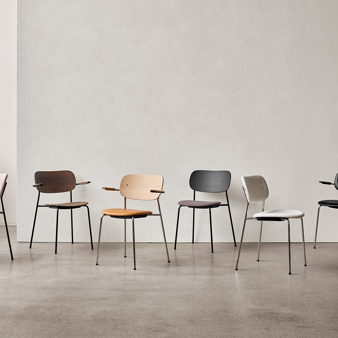 Co Dining Chair - Fully Upholstered Modern Kitchen Chair for Dining Room, Restaurant & Home Decor | Comfortable & Stylish Seating Solution