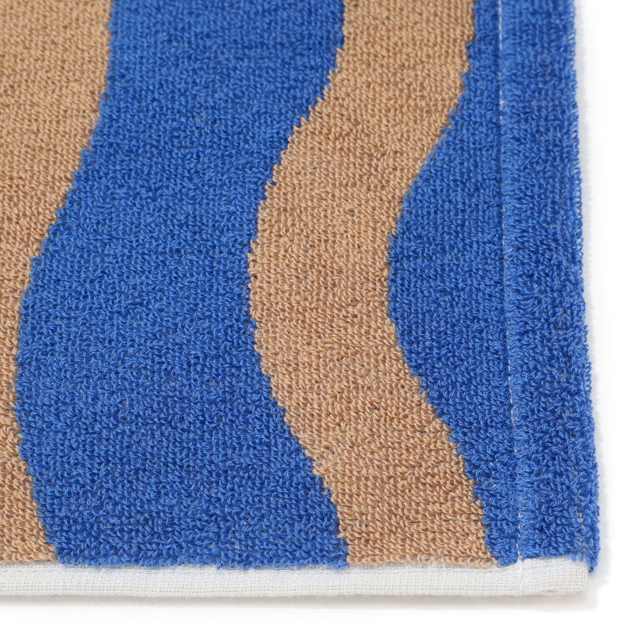 Antibacterial & Deodorizing Art Face Towel Wave - Soft & Absorbent Facial Towel for Skincare, Gym & Travel - Perfect for Daily Cleansing, Makeup Removal & Spa Use