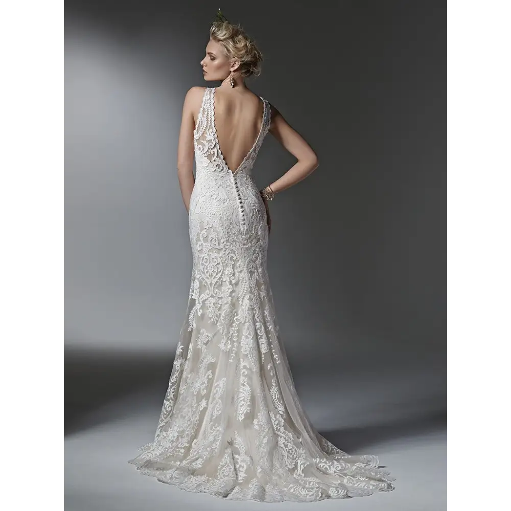 Sottero & Midgley Winifred Wedding Dress Sample Sale - Designer Bridal Gown for Bride, Prom & Formal Events