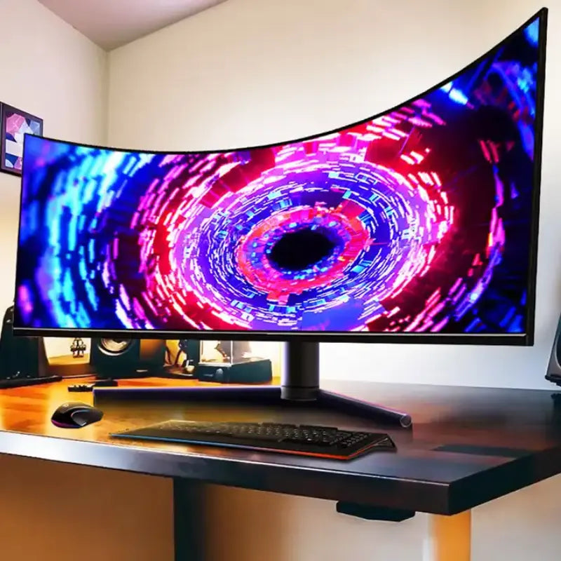 34-Inch Curved Borderless 4K Gaming Monitor - 120Hz & 240Hz Refresh Rate | Ultra-Wide Screen for PC & Console Gaming, Home Office & Entertainment