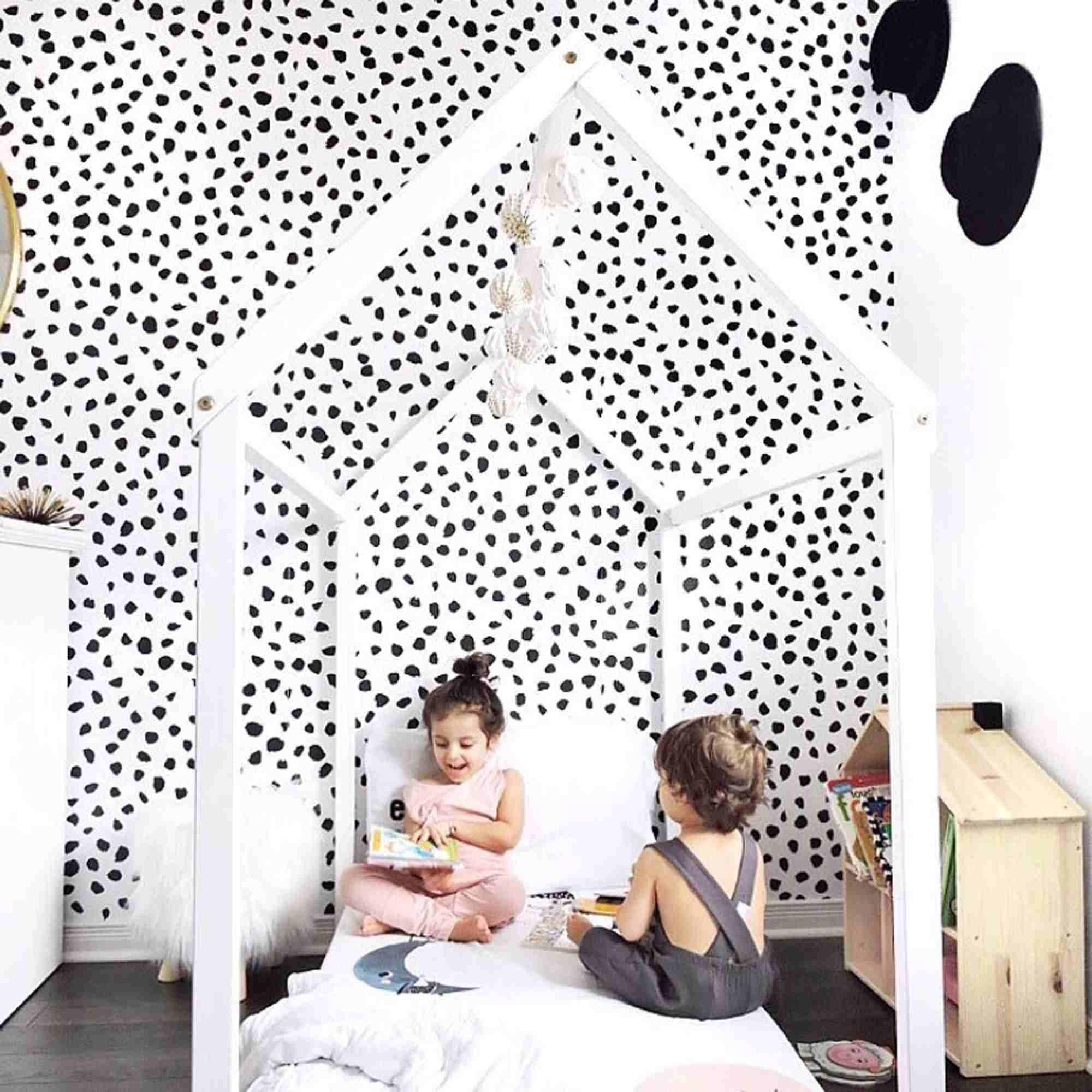Montessori Twin House Bed Frame for Toddlers & Kids - Nursery Floor Bed