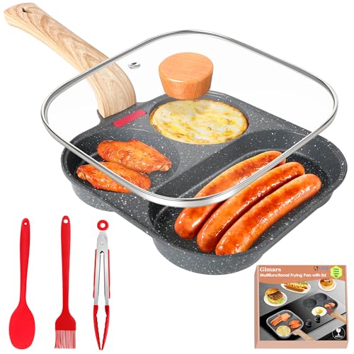 Padella 3 Stampi Con Coperchio