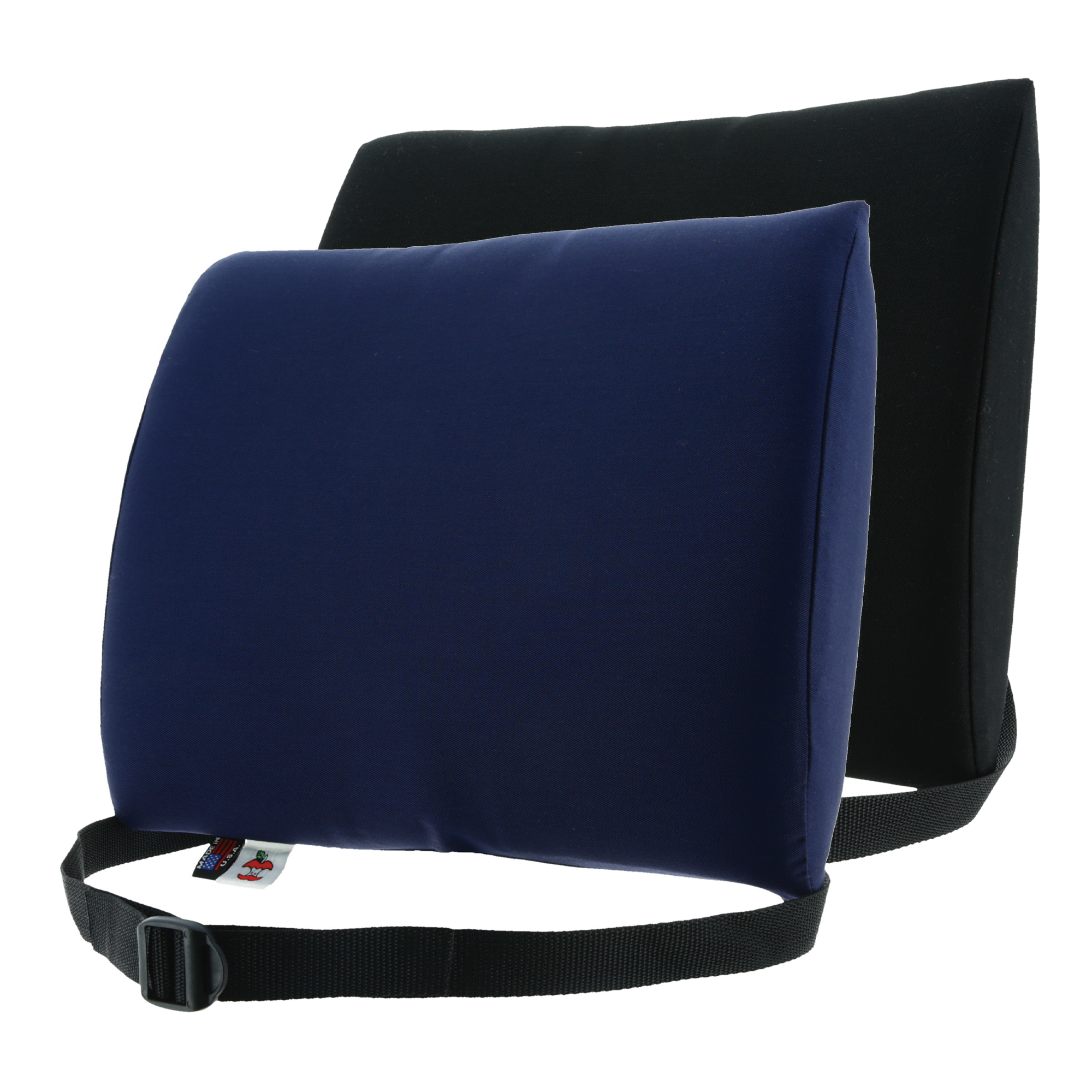 Slimrest Standard Lumbar Support Pillow - Ergonomic Back Pain Relief for Office Chair, Car Seat & Home Use - Comfortable Posture Corrector for Work & Travel