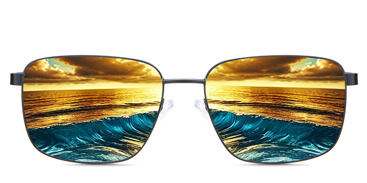 Benjamin Men's Prescription Polarized Sunglasses - UV Protection, Anti-Glare for Driving, Fishing & Outdoor Activities