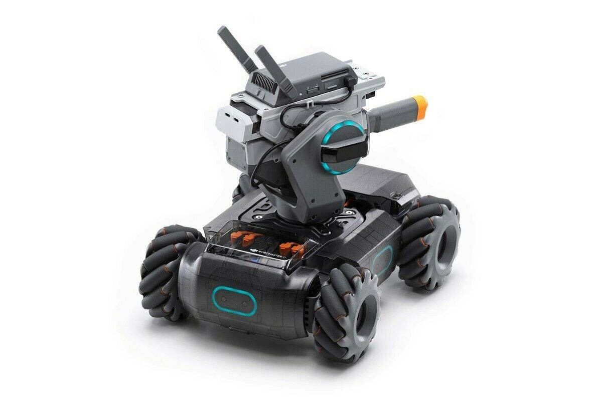 DJI RoboMaster S1 - Educational Robot Kit for STEM Learning, Coding & AI Programming | Perfect for Students, Hobbyists & Tech Enthusiasts | Indoor & Outdoor Robotics Activities