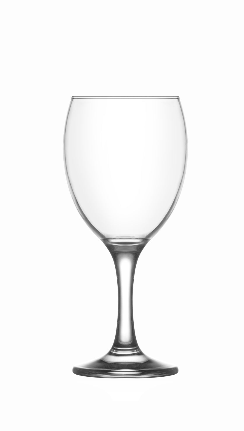 2.75x7 10oz Wine Goblet - Elegant Stemware Glass for Red & White Wine - Perfect for Dinner Parties, Weddings & Home Decor (1 Piece)
