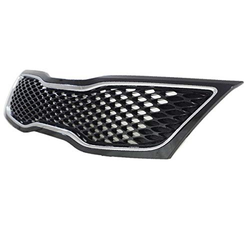 Compatible Front Bumper Grille for 2014-2016 Kia Optima 2.4L Sedan (LX, Hybrid LX Models) - Perfect for Car Upgrades & Replacement Parts