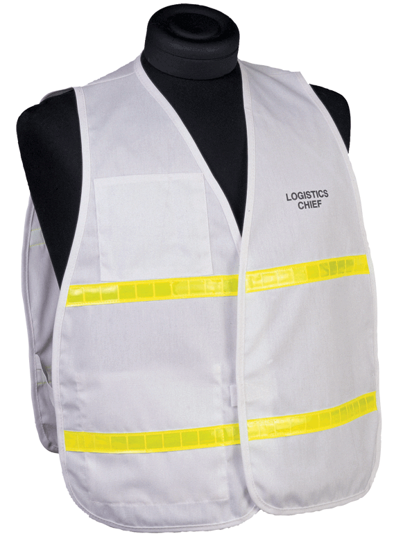 3200 Series Incident Command Vests - High Visibility Safety Vest for Emergency Responders & Law Enforcement - Ideal for Firefighting, Police, and Search & Rescue Operations